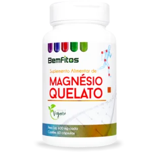 MAGNESIO QUELADO 600MG 60CAPS