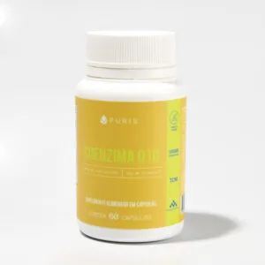 Coenzima Q10 com Vitamina E- 100mg - 60 cápsulas