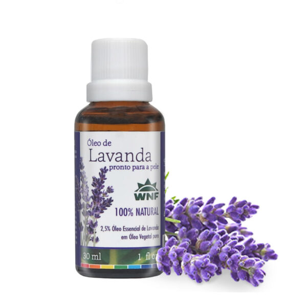 Óleo de Lavanda pronto para pele – 30ml