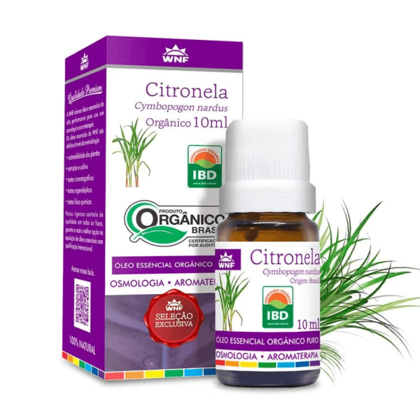 Óleo Essencial Citronela WNF - 10ml