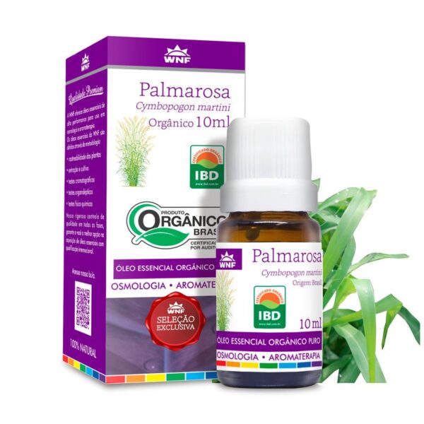 Óleo Essencial Palmarosa WNF - 10ml